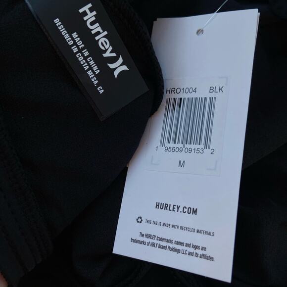 NEW Hurley quick dry long sleeve rash guard surf suit medium - Picture 13 of 13